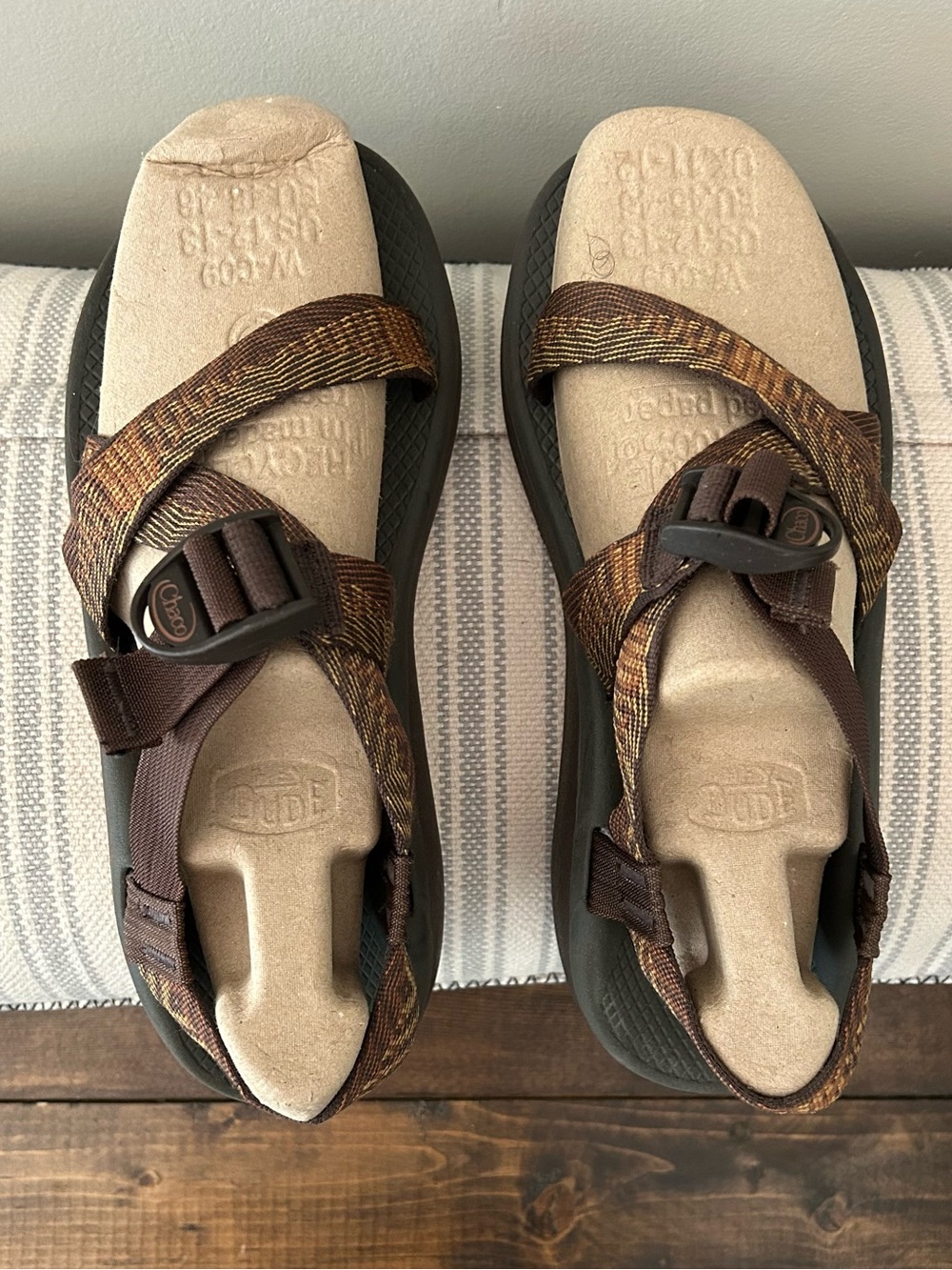 Chaco Men’s Brown Multi-Strap Sandals